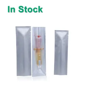 Paket Stik Mini Foil Perak Bening Kemasan Tas Sachet Kemasan untuk Jarum Lampu Air Parfum Mobil Dupa Wangi