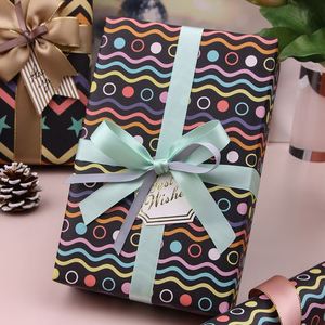 Papel de regalo de Navidad personalizado, juego de papel de regalo de 50*70 cm, hoja de papel de regalo Jude de 6 piezas - Product Image 6
