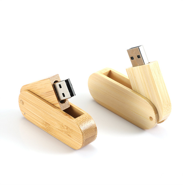 Hotsell Wooden Swivel Stick Flash Drive 3.0 Memory Stick Customized LOGO Company Advertising Promotional Gift Usb Flash Drive
