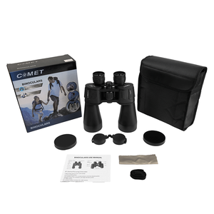 Binoculares de Alta Potencia 10x60 con Ocular Grande de 26 mm, Telescopio Óptico con Revestimiento Verde para Astronomía, Observación de Estrellas y Visión con Poca Luz - Product Image 6
