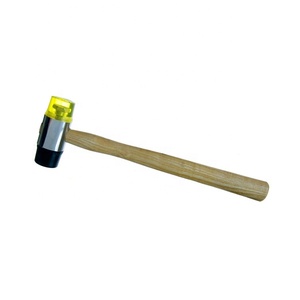 Martillo <span class=keywords><strong>de</strong></span> Doble Cara Suave con <span class=keywords><strong>Goma</strong></span> y Plástico Duro, Martillo Ligero con Empuñadura <span class=keywords><strong>de</strong></span> Plástico Antideslizante para Herramientas <span class=keywords><strong>de</strong></span> Armería - Product Image 2