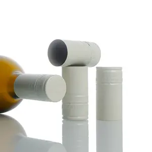 Tappi di bottiglia di vino Beige opaco semplice chiusura della bottiglia di vetro personalizzata per vino