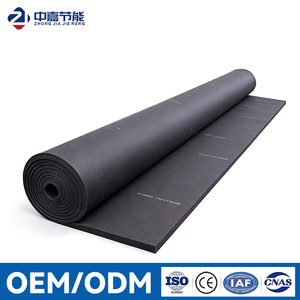 Flexible Rubber Foam Thermal Insulation Board Roll 15mm 1.5m Width Anti-mold Heat Insulation Material for <b>Ceiling</b> HVAC System - Product Image 1