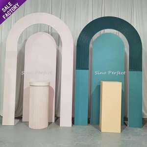 Sinoperfect Wholesale Party Supplies <b>Acrylic</b> Wedding Background Panel Arch Back Drop Backdrop Stands for Party Events - Product Image 1