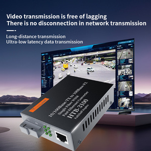 Convertidor de Medios Transceptor de Fibra Óptica HTB-GS-03, Convertidor de Fibra Única SC 100/1000M Monomodo, 1 Par - Product Image 4