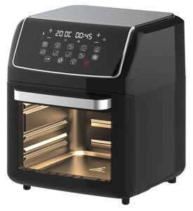 Friteuse à air chaud sans huile 2000W 12L haute température avec panier antiadhésif, four électrique pour frites, poulet, gâteaux, protection contre la surchauffe - Product Image 2