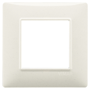 Vimar White Granite Wall <b>Switch</b> Plate 8x13cm - Product Image 1