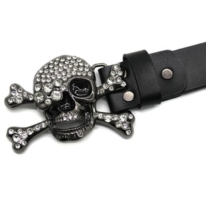 Moda Punk tendenza nuova <span class=keywords><strong>cintura</strong></span> <span class=keywords><strong>da</strong></span> <span class=keywords><strong>uomo</strong></span> in vera pelle di vacchetta intarsiata con la testa di scheletro <span class=keywords><strong>cintura</strong></span> <span class=keywords><strong>da</strong></span> <span class=keywords><strong>uomo</strong></span> Designer - Product Image 5