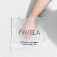 Pochette Ziplock en plastique dépoli mat, personnalisable avec logo, refermable, pour vêtements, bijoux et emballages cosmétiques – Direct Usine