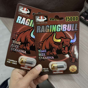 OEM ODM Raging Bull Cápsulas Sin efectos secundarios Sin adicción Proporcionando dos diferencias Soporte Tiempo Tamaño Resistencia para hombres Cápsulas - Product Image 1