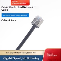 Cable de Conexión Flexible Ultrafino UTP STP SSTP Blindado Cat8 Cat7 Cat6a Cat6, Cable de Red RJ45 Flexible de 32AWG 30AWG