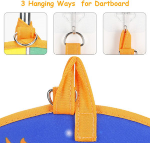 RTS Double-Sided <strong>Dart</strong> <strong>Board</strong> with Hook &amp; 9 Sticky Balls <strong>Board</strong> Games Learning Gifts for 3+-Year-Old Kid - Product Image 5