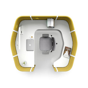 โต๊ะผู้จัดการพาร์ทิชันผ้าแบบเกลียวสำหรับเวิร์กสเตชันสำนักงานดีไซน์พิเศษ - Product Image 2