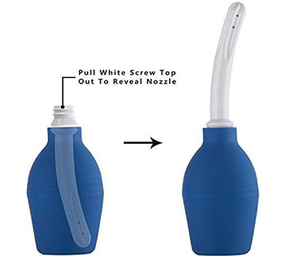 Reusable PVC <strong>Anal</strong>/Vaginal Enema Bulb Syringe with 294ml Capacity for Home Colonic Irrigation - Product Image 2