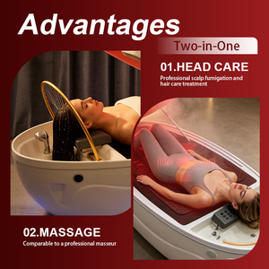 Btws Factory Direct Two <b>in</b> One Massage Cabin Hair Care Spa Pod Sauna Capsule Built <b>in</b> Instant <b>Heater</b> Wholesale Support - Product Image 4