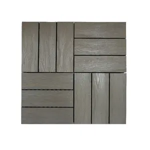 Outdoor Flooring Custom DIY Wood-Plastic Composite Deck Easy to Install Engineered Wood Flooring D.I.Y self Deck