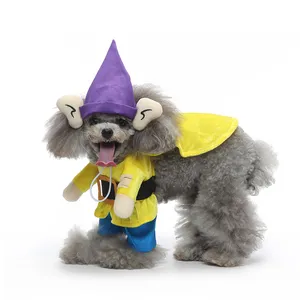 Meilleur vendeur vêtements pour animaux de compagnie mode chien mascotte Costume chien vêtements fournisseur personnalisé