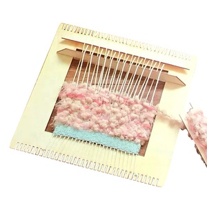 <span class=keywords><strong>Fai</strong></span> <span class=keywords><strong>da</strong></span> te pratico telaio per tessitura in legno artigianale in legno per adolescenti - Product Image 1