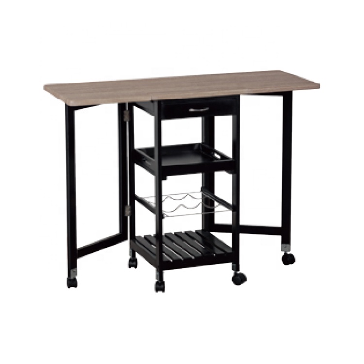 Новая фабричная Складная Кухонная Тележка с колесами по низкой цене