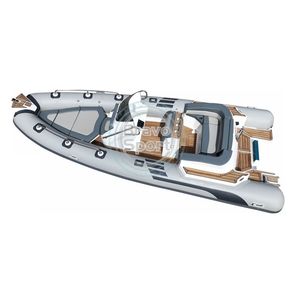 Bote Inflable Semirrígido <span class=keywords><strong>Zodiac</strong></span> Rib580 de 20 pies con Casco de Hypalon/PVC y Motor Eléctrico de Fibra de Vidrio - Product Image 4