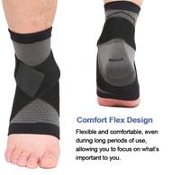 En gros, Manchon de cheville élastique de compression et de soutien pour la fasciite plantaire, les entorses et le sport
