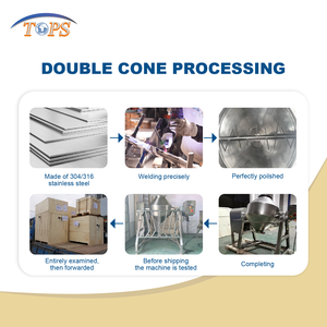 Otomatik yüksek kaliteli acuacuçift koni mikser toz Blender konik mikser - Product Image 4