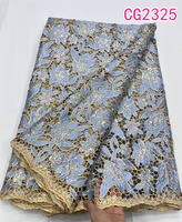 Tissu de dentelle Guipure blanche tissu de dentelle africaine 2025 tissus de dentelle de cordon de paillettes africaines