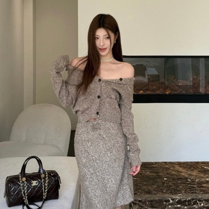 Cardigan in Lana Lavorata a Maglia Miu's <span class=keywords><strong>Nan</strong></span> You Versione Alta 25 Stile Invernale Elegante e Raffinato con Bottoni e Maniche Lunghe Effetto 3D - Product Image 2