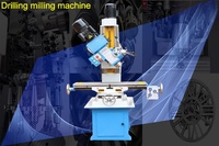 Nieuwe goedkope fabrieks prijs HongXi Mini ZX50C boormachine freesmachine MT4 spindel conusmotor hobbygebruik