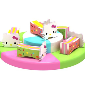 Centro de Juegos Infantiles, Parque de Atracciones Interior, Carrusel Eléctrico, Equipo de Juego para Niños - Product Image 3