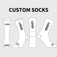 Vente en gros de chaussettes de sport personnalisées avec logo pour le cyclisme, le basketball, la gym, avec emballage