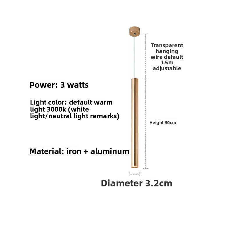 Diametro 3.2 * altezza 50cm