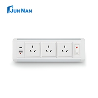 Multiprise à pince de bureau avec protection contre les surtensions, prise USB, rallonge de table, multiprise à clipser pour bureau