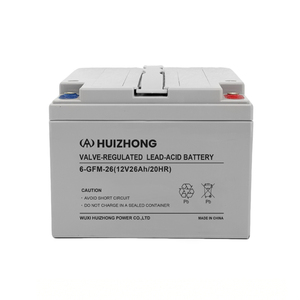 <span class=keywords><strong>Batterie</strong></span> SLA à décharge profonde <span class=keywords><strong>12V</strong></span> 24Ah 26Ah 28Ah rechargeable pour stockage solaire, onduleur, éclairage d'urgence, <span class=keywords><strong>alarme</strong></span> et système de sécurité - Product Image 5