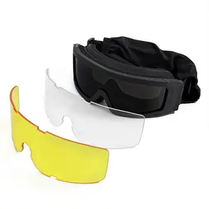 Gafas de combate de juego de guerra de alta calidad, lentes de tiro, gafas tácticas, envío rápido, venta al por mayor
