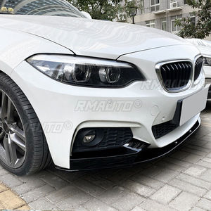 ลิ้นกันชนหน้า สปอยเลอร์ ดิฟฟิวเซอร์ ครอบกันชน สำหรับ BMW ซีรีส์ 2 F22/F23 M235i M240i M-Sport ปี 2014-2021 รุ่นใหม่ - Product Image 4