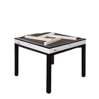 Machine à Mahjong Automatique de Haute Qualité, Table de Mahjong Silencieuse avec Mélangeur de Cartes, Table de Jeu Professionnelle Pliante pour la Maison et le Casino