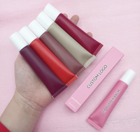 Baume à lèvres hydratant intense sans logo, haute pigmentation, effet beurre, gloss à lèvres, marque privée, peptide, gloss à lèvres populaire