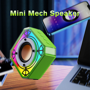 Wireless Stereo Transparent Mecha Subwoofer <strong>Loudspeaker</strong> 5W High-power Speaker <strong>Bluetooth</strong>-compatible 5.0 Party - Product Image 2