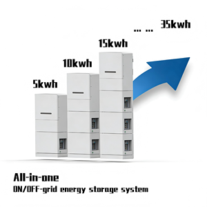 Solar <b>Energy</b> <b>Storage</b> <b>System</b> 5-10kW Stackable Hybrid Grid LiFePO4 Battery 5-10kWh All-In-One - Product Image 3