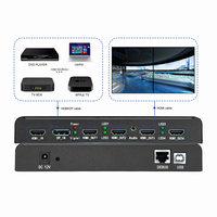 Soporte de Escritorio Ultra Ancho para Empresas, Compatible con 7680X1200 60Hz, Modo de Empalme 1X4, 1X2, 1X3, 90 °   Expansor de Pantalla Múltiple Giratorio FCC