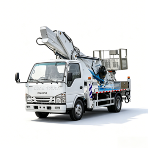 Camión ISUZU Certificado Internacionalmente para Trabajos en Altura de 30m, Camión de Trabajo Aéreo de 32m con Sistema Completo de Protección de Seguridad - Product Image 1