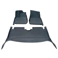 Tapis de voiture 3D imperméable et antidérapant vendu aux États-Unis, tapis de sol en TPE pour automobile