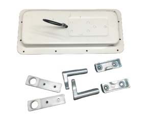 <b>Box</b> Truck Body Door Locking <b>Gear</b> 16mm Trailer Recessed Lock - Product Image 4