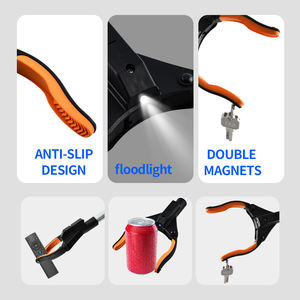 Raccoglitore Di lettiera pieghevole extra lungo girevole Pick up Reacher Grabber Tool Raccoglitore Di Oggetti con Led luce Grabber strumento - Product Image 3