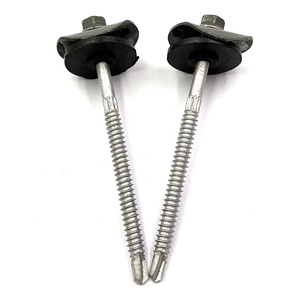 สกรูยึดหลังคา Cyclone Assembly พร้อมแหวนรอง สกรูหัวหกเหลี่ยมเจาะเองได้ เคลือบ Ruspert - Product Image 6
