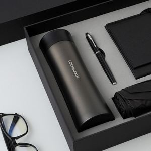Personalized Thermos Cup Umbrella Notebook Set Souvenir Giveaways Business Gift <b>Box</b> for Graduation - Product Image 4