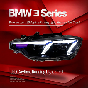 AURON Signal LED Headlights New Plug & Play Daytime Touring 6000K 6000 Lm 36W Retrofit Upgrade for 3 Series F30 F35 12V - Product Image 4