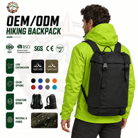 Sac à dos de randonnée extérieur personnalisé de 37 L, grand format, imperméable, pour la chasse, la montagne, le camping, en polyester