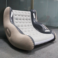 Fauteuil à bascule gonflable pour enfants personnalisé, marque Enqiao, avec pompe à air électrique et design portable pour salon et fêtes